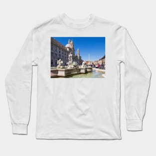 Piazza Navona Long Sleeve T-Shirt